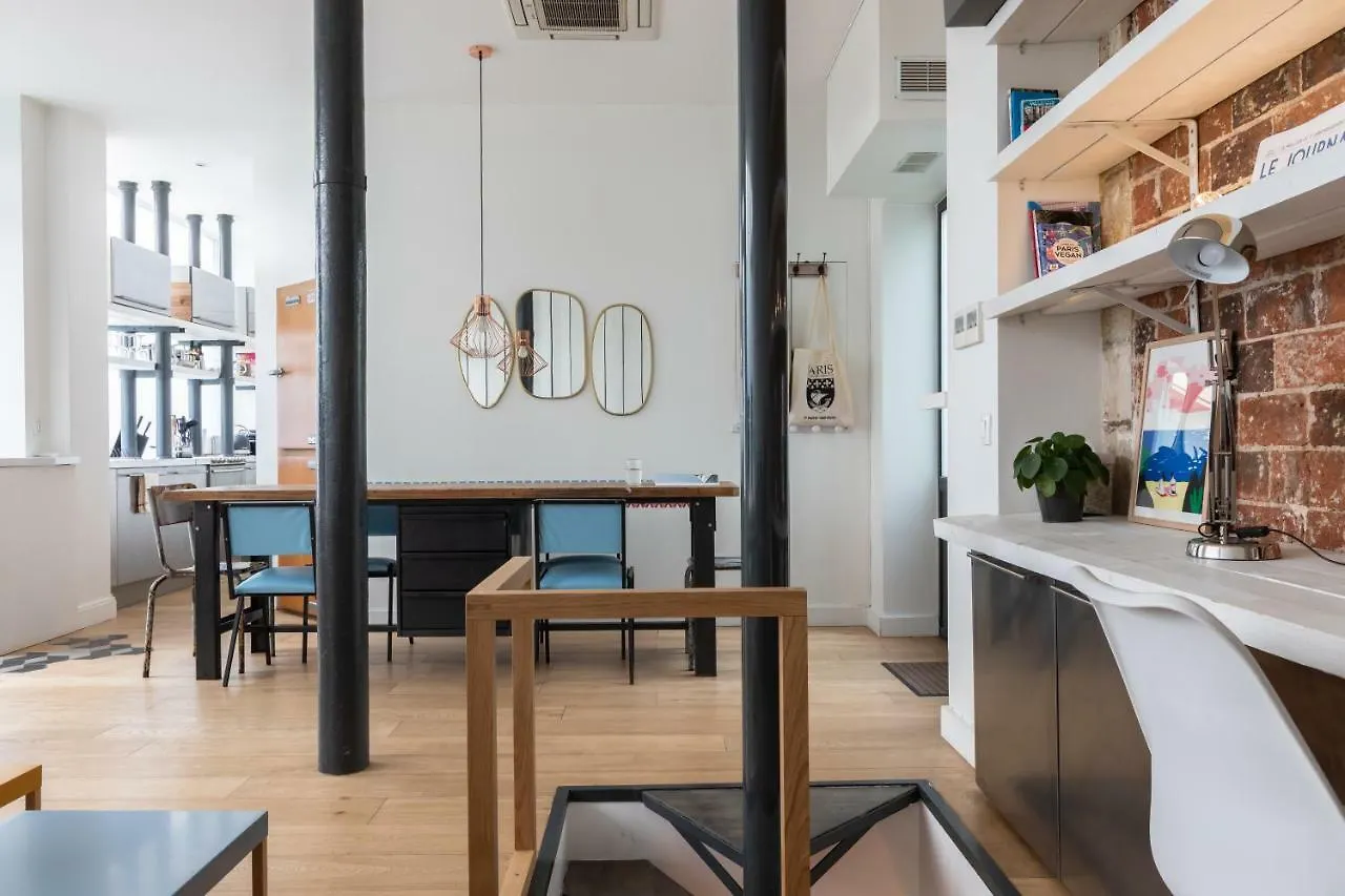 Fabulous Design Loft - High Marais/republique * 파리