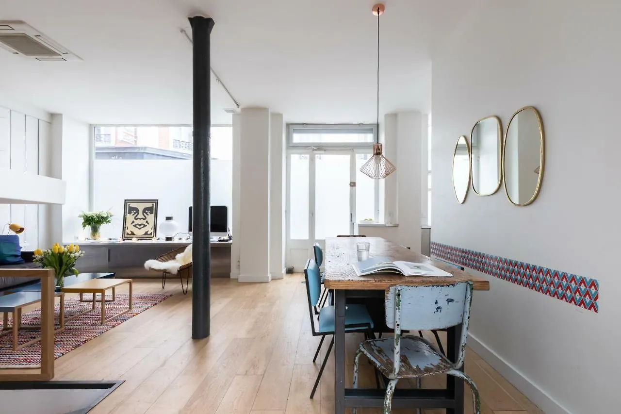 아파트 Fabulous Design Loft - High Marais/republique 파리