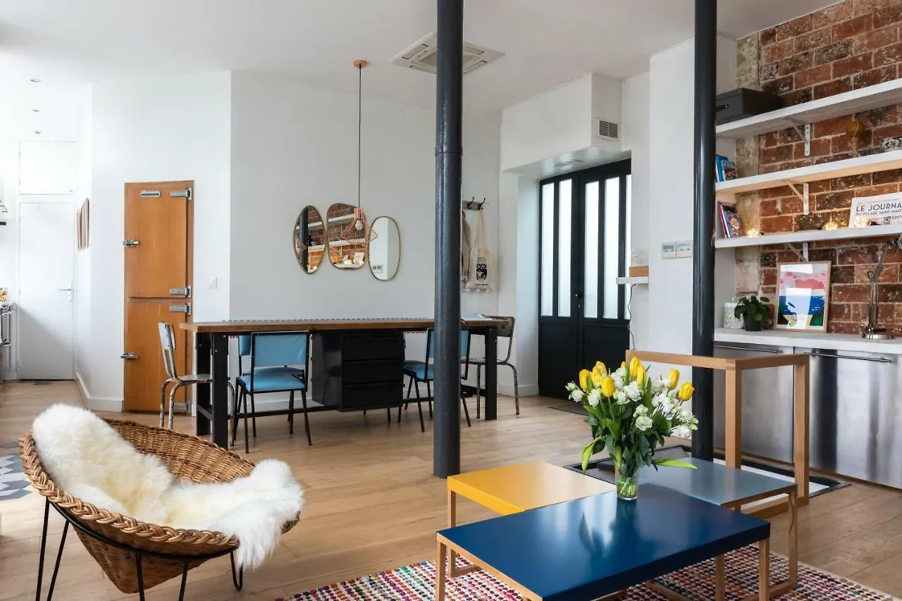 아파트 Fabulous Design Loft - High Marais/republique *