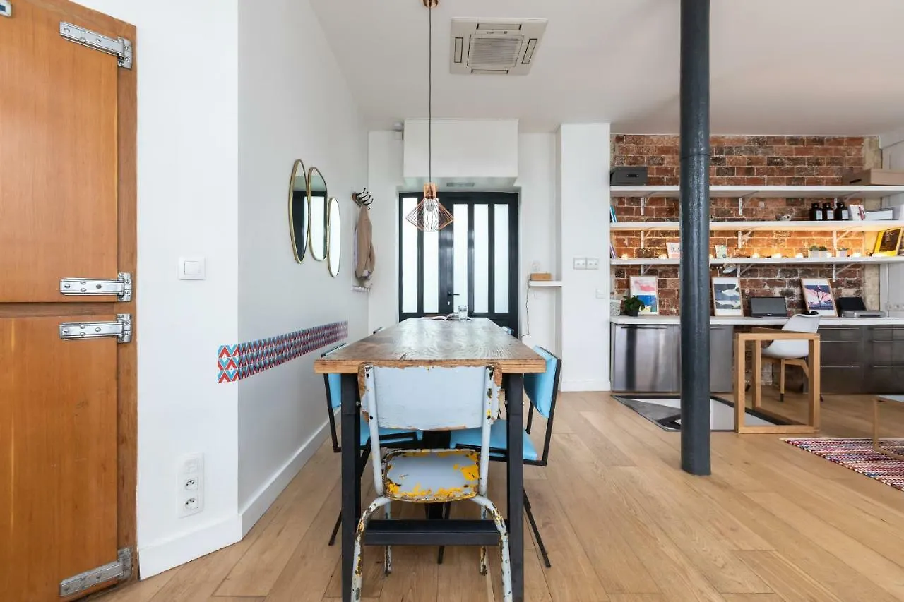 아파트 Fabulous Design Loft - High Marais/republique 파리
