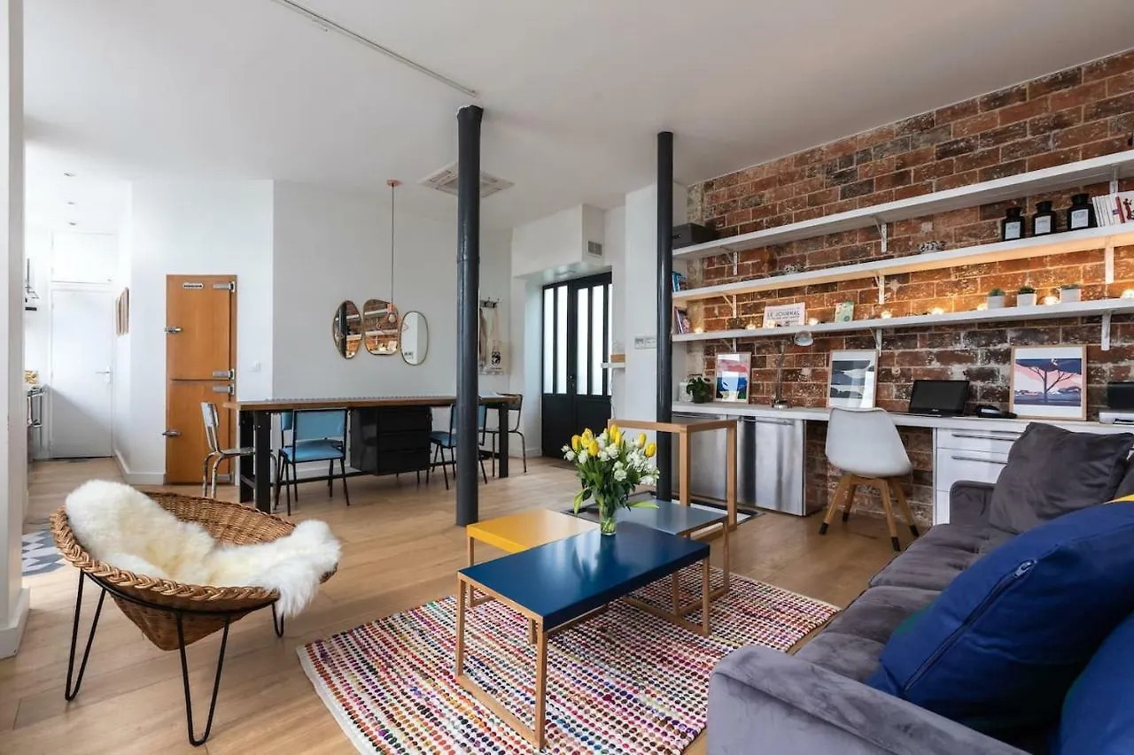 Fabulous Design Loft - High Marais/république Appartamento *