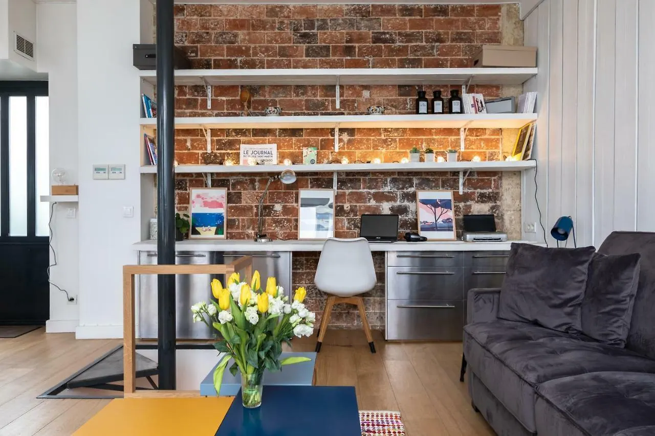 Fabulous Design Loft - High Marais/république Parigi